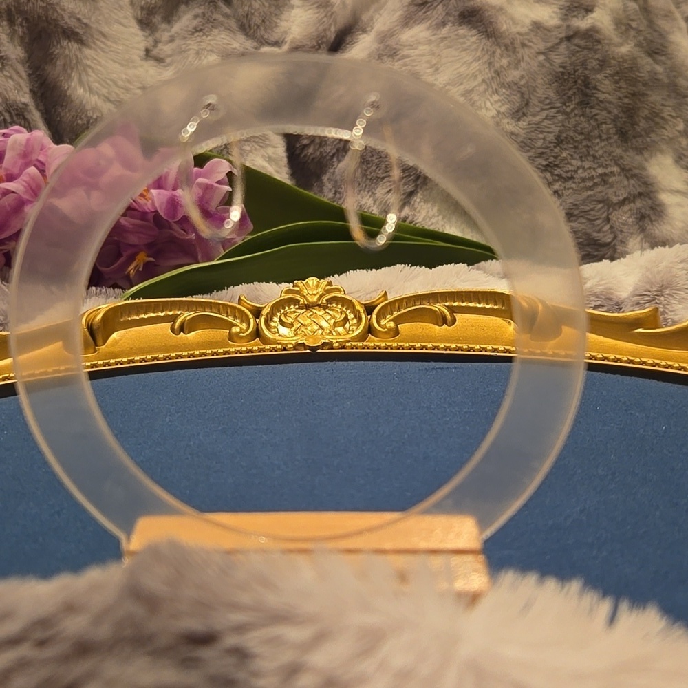 Sterling Silver Hoop Earrings - Picture 5 of 6